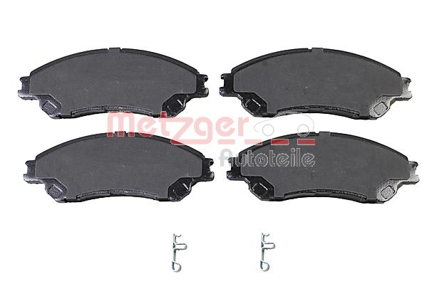 METZGER 1170882 Bremsbelagsatz, Scheibenbremse